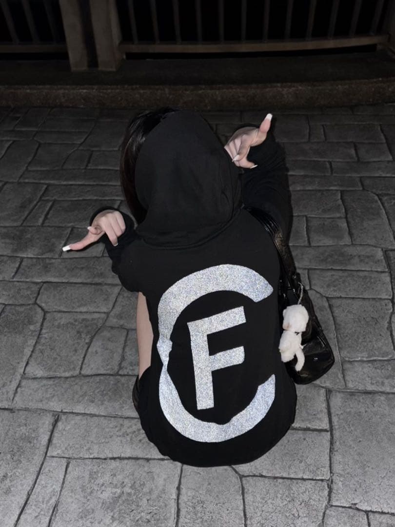 FUCK MY LIFE ジップフーディー