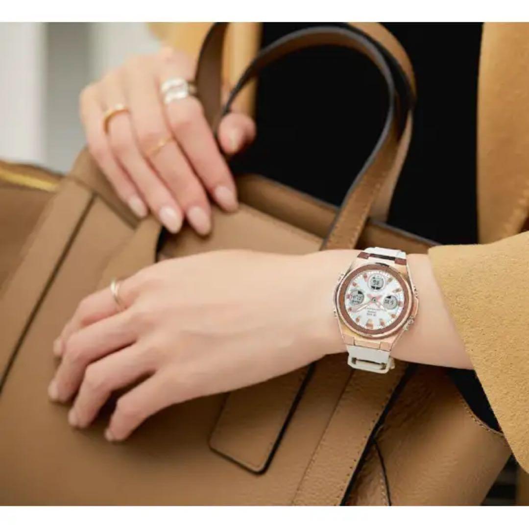 メ*ん様 【ソーラー電波時計】BABY-G G-MS（ジーミズ） MSG-W60