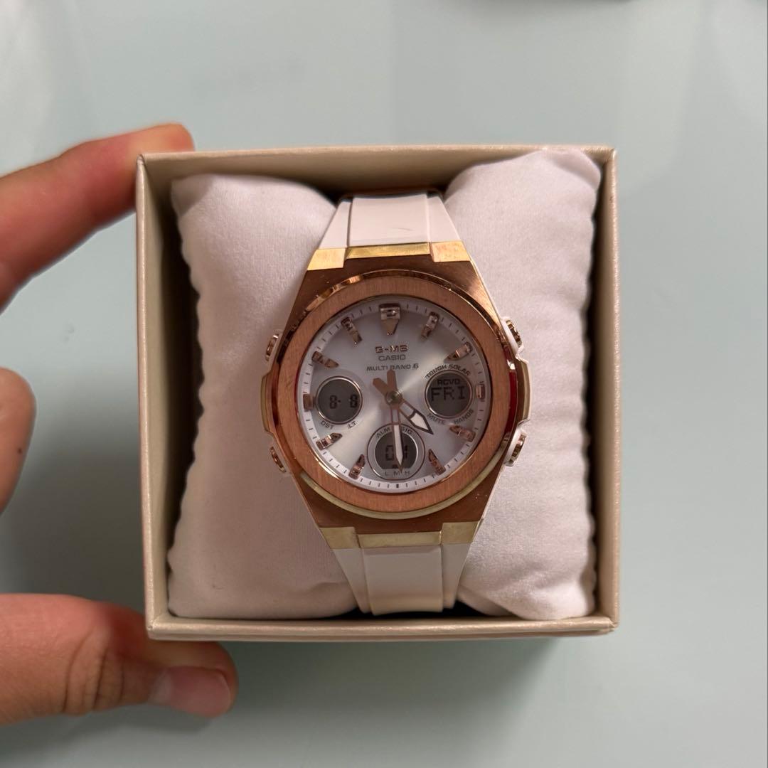 メ*ん様 【ソーラー電波時計】BABY-G G-MS（ジーミズ） MSG-W60