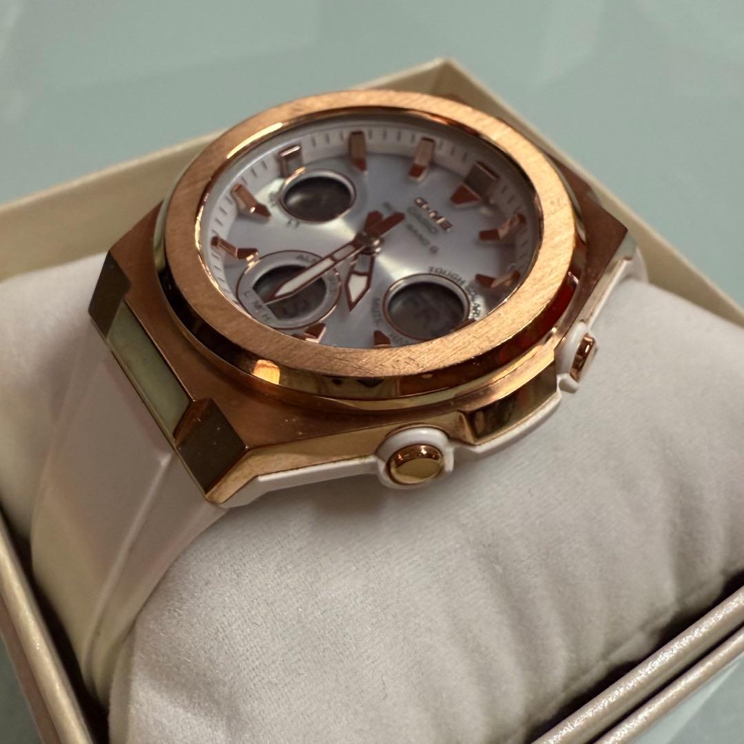 メ*ん様 【ソーラー電波時計】BABY-G G-MS（ジーミズ） MSG-W60