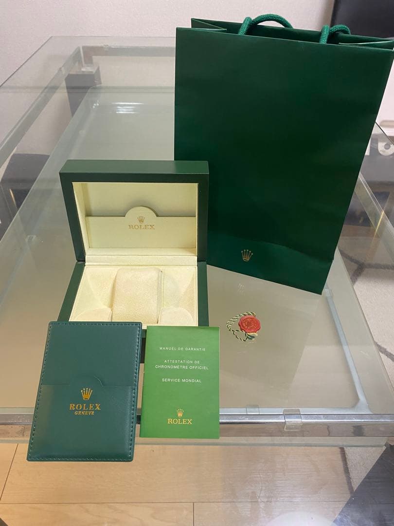 ROLEX ロレックス 時計 ケース 収納ボックス ショッパー付き