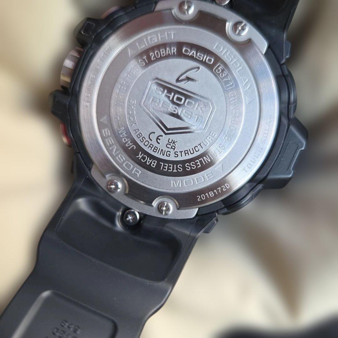 G-SHOCK ガルフマスター GWN-1000B 電波ソーラー