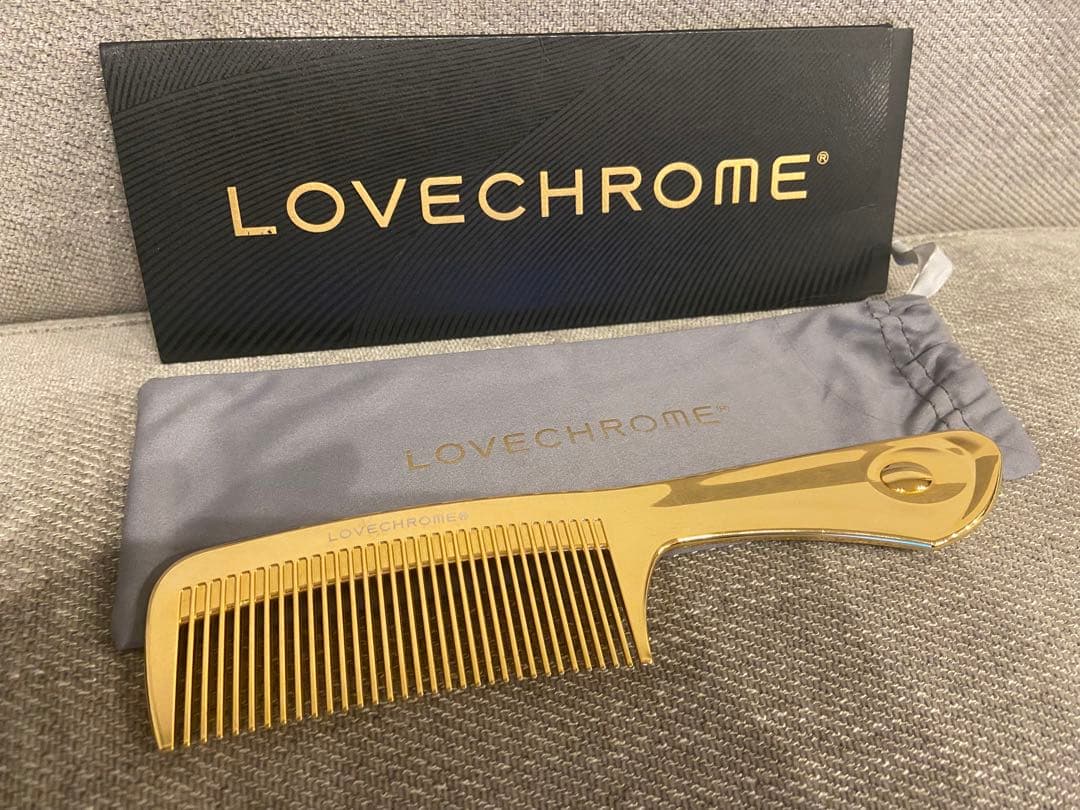 LOVECHROME K24GP ラブクロム　ゴールドテツキ専用ケース付き