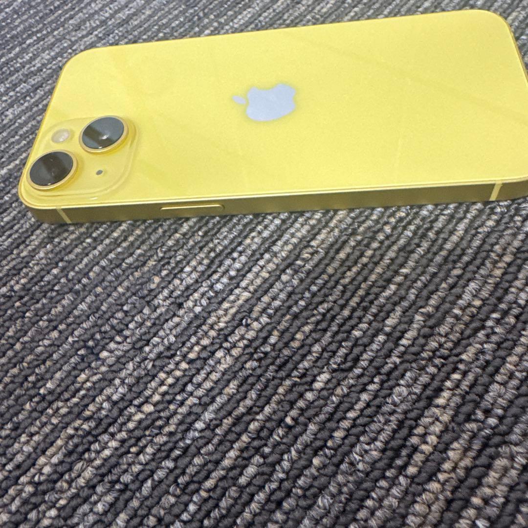美品 Apple iPhone14 258GBイエロー 本体