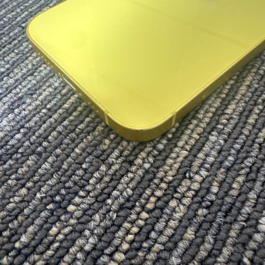 美品 Apple iPhone14 258GBイエロー 本体