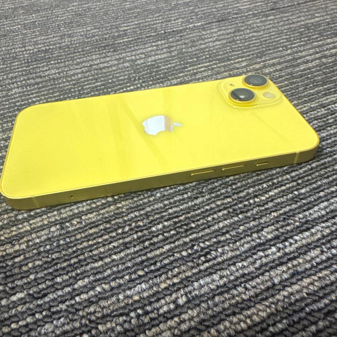 美品 Apple iPhone14 258GBイエロー 本体
