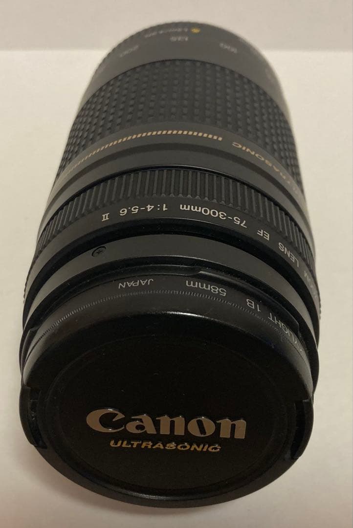 CANON ZOOM LENS EF 75-300mm 1：4-5.6 II