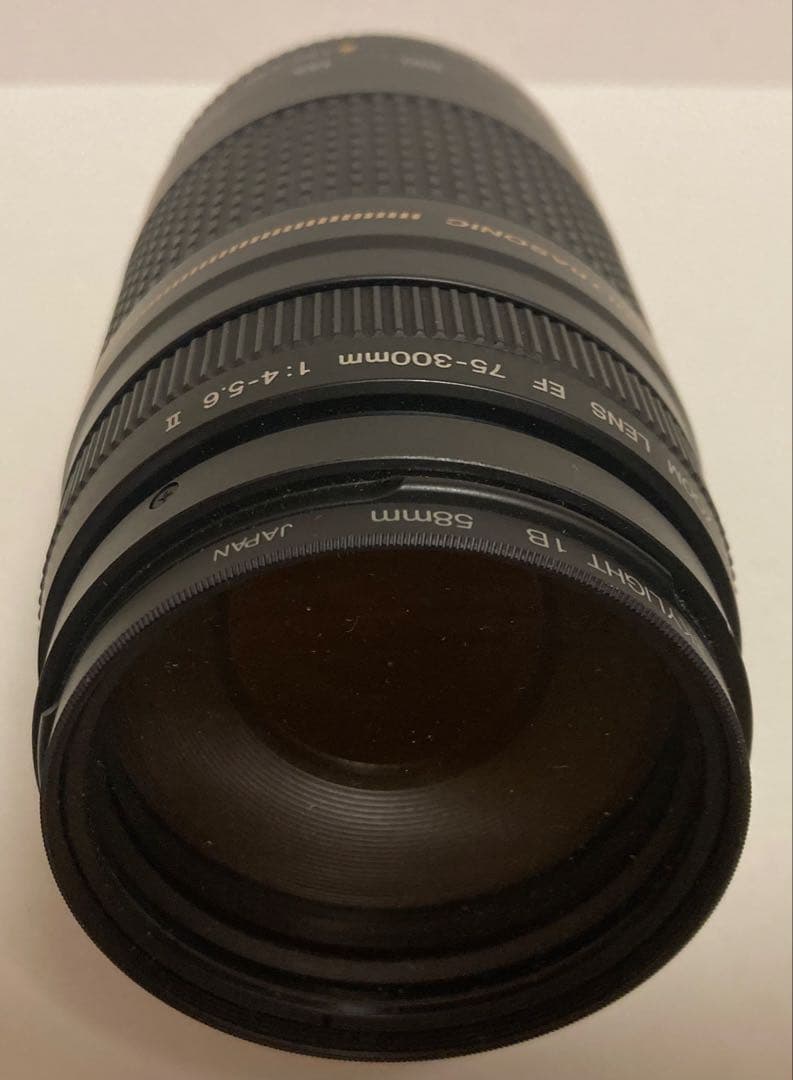 CANON ZOOM LENS EF 75-300mm 1：4-5.6 II