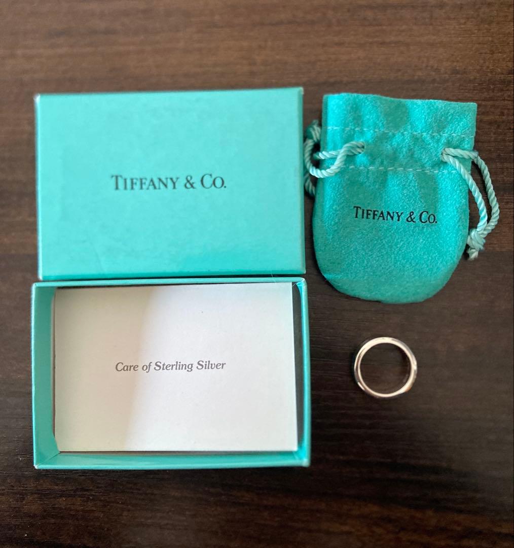 【箱•保存袋付き】Tiffany & Co. 1837 リング 925シルバー
