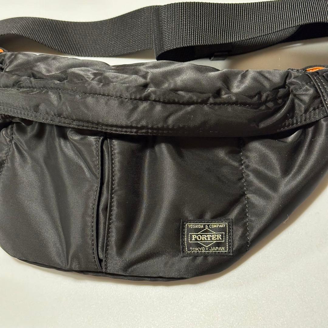 極美品　PORTER TANKER WAIST BAG