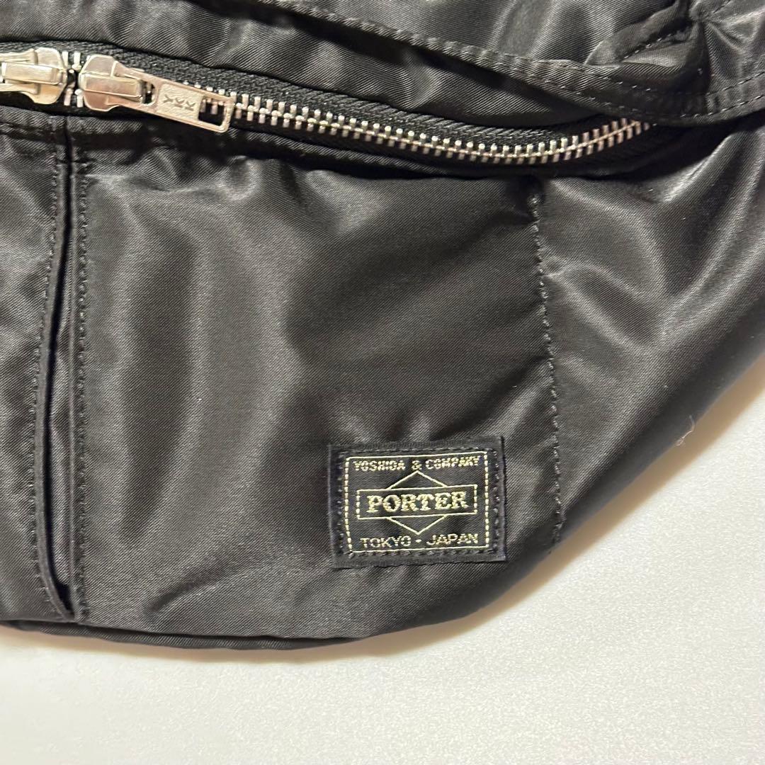 極美品　PORTER TANKER WAIST BAG