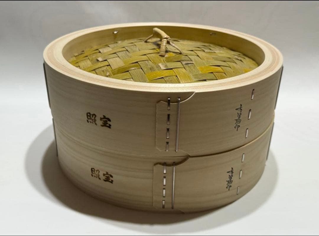 ひろ様、購入予定商品・桧製蒸籠27センチ１段・蒸し板セット　40×40蒸し布1枚