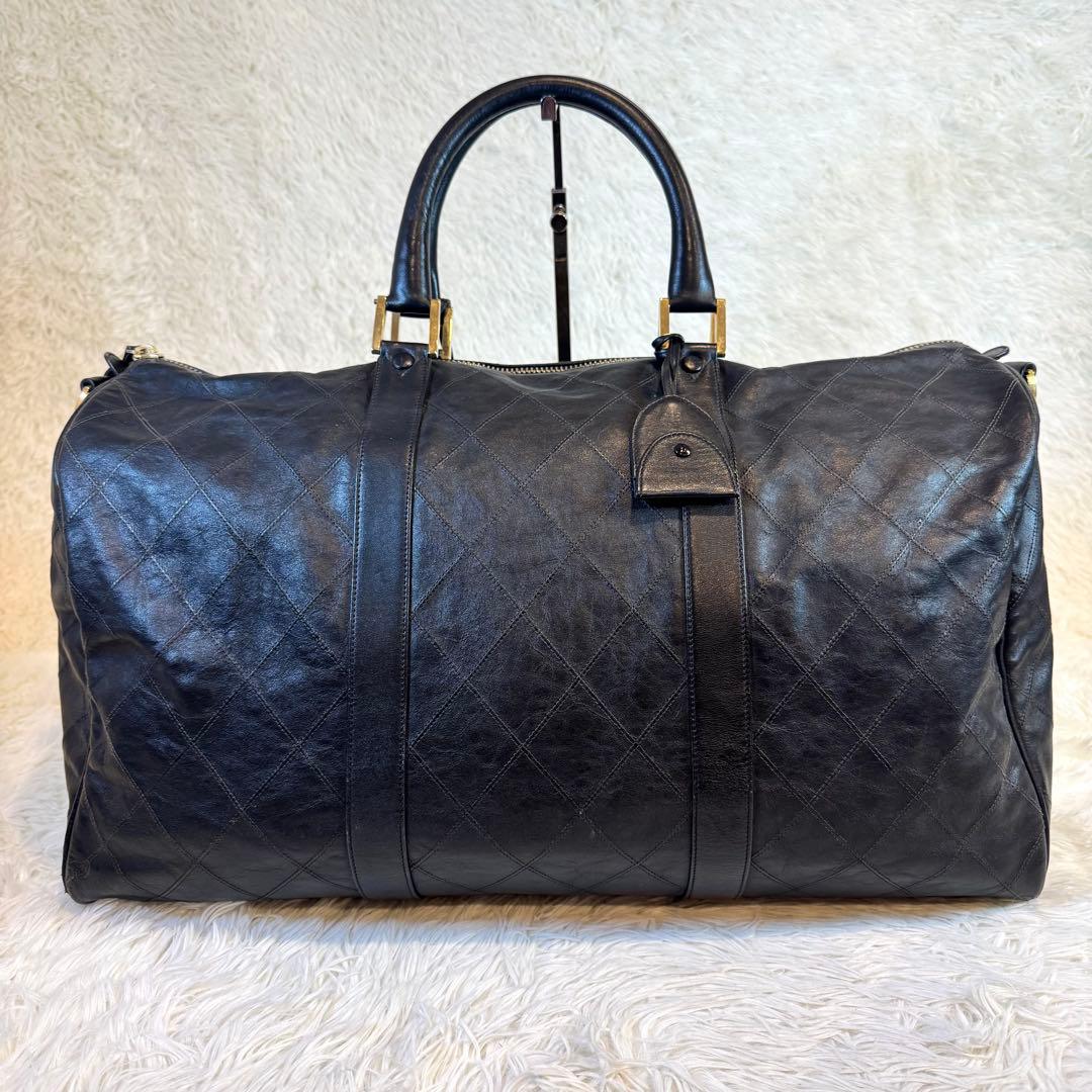 大人気✨シャネル　ボストンバッグ　ビコローレ　2way ココマーク　マトラッセ