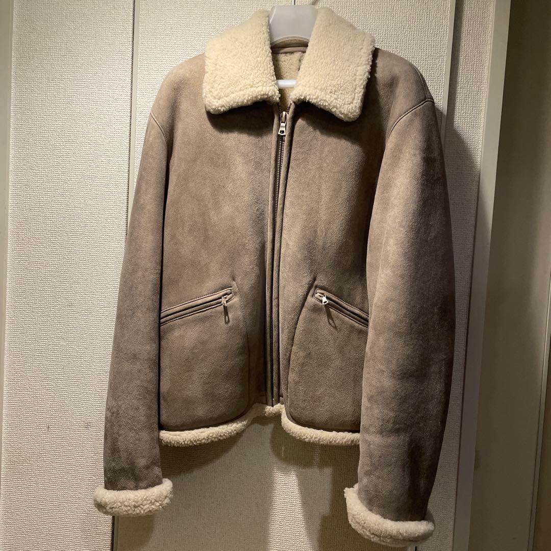 売約済 comoli 19aw シープスキン ジャケット 値下げ不可