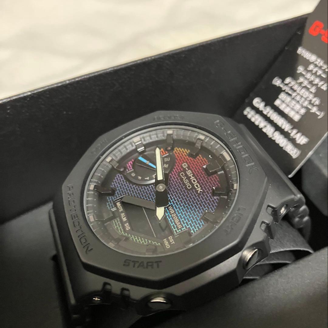 美品　CASIO　G-SHOCK　GA-2100RW-1AJF