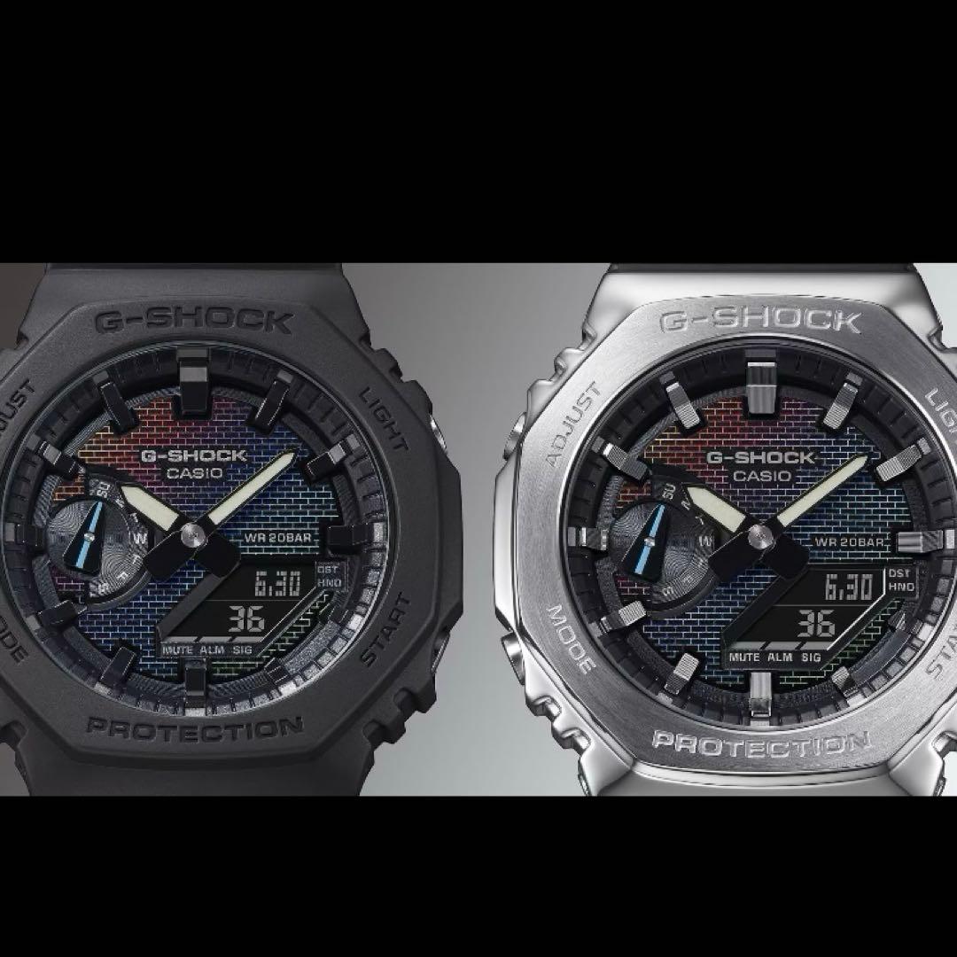 美品　CASIO　G-SHOCK　GA-2100RW-1AJF