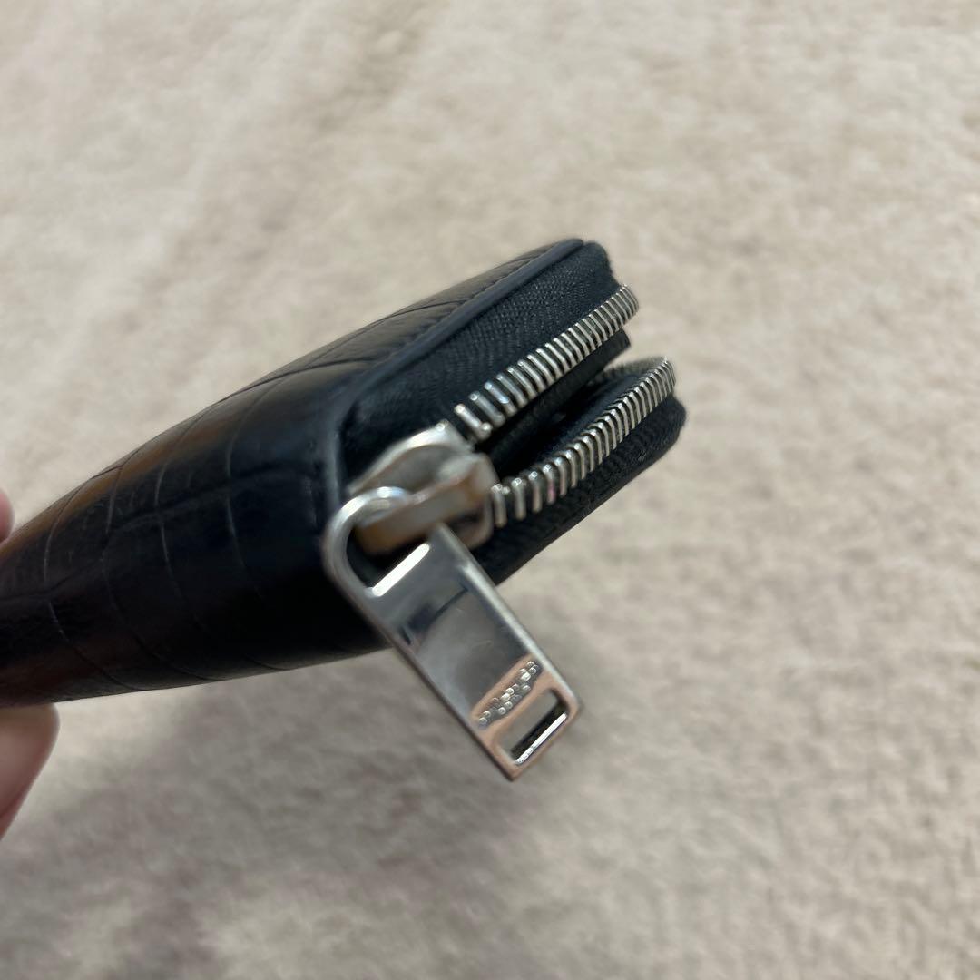 SAINT LAURENT ケース　サンローラン クロコ押し