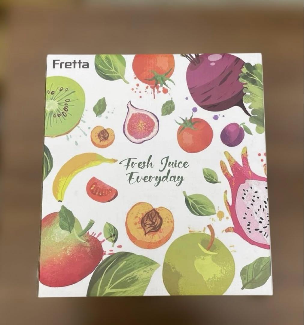 511022　Fretta ジューサー 10.8cm広い投入口 1L大容量