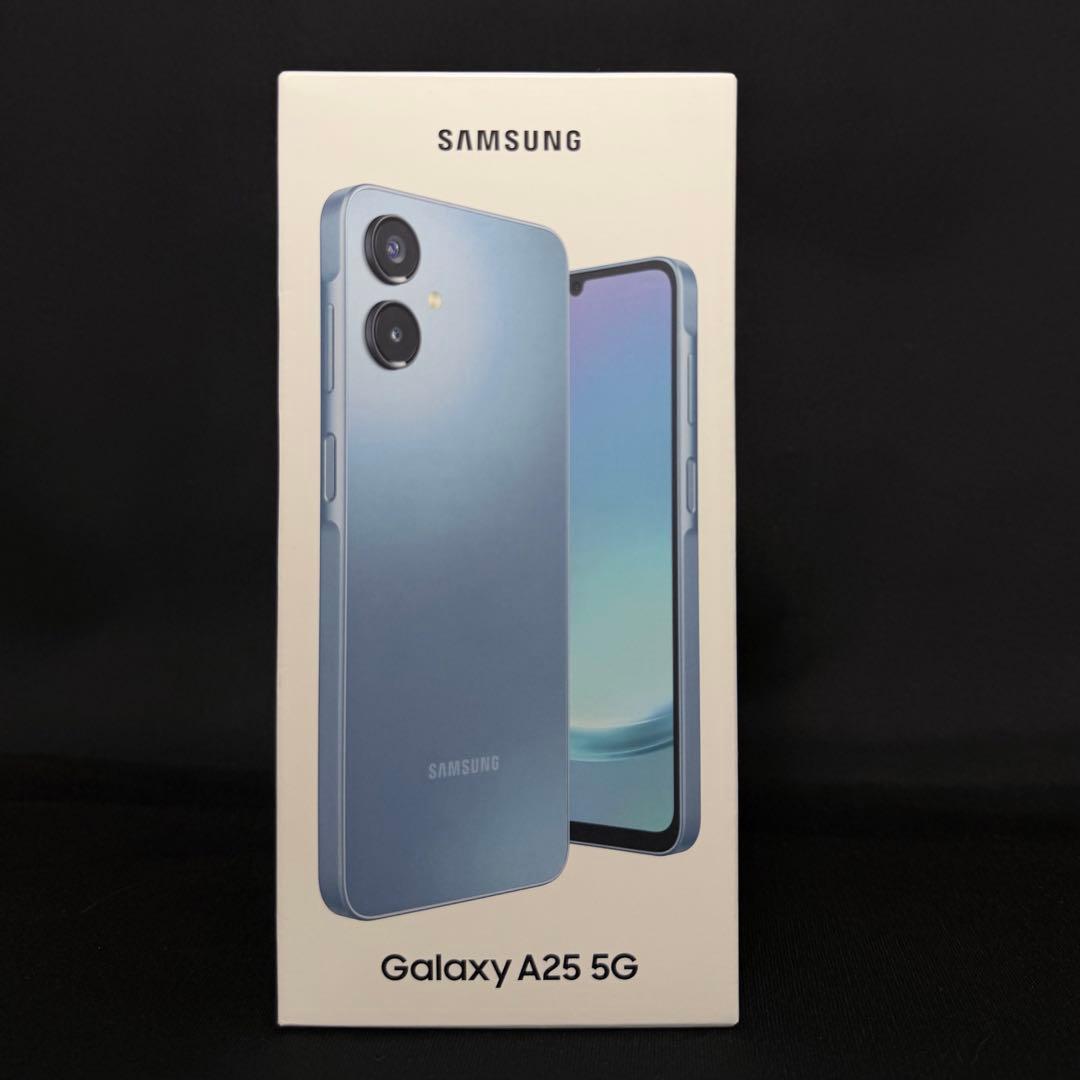 新品未開封】サムスン】Galaxy A25 5G】ブルー】SIMフリー②