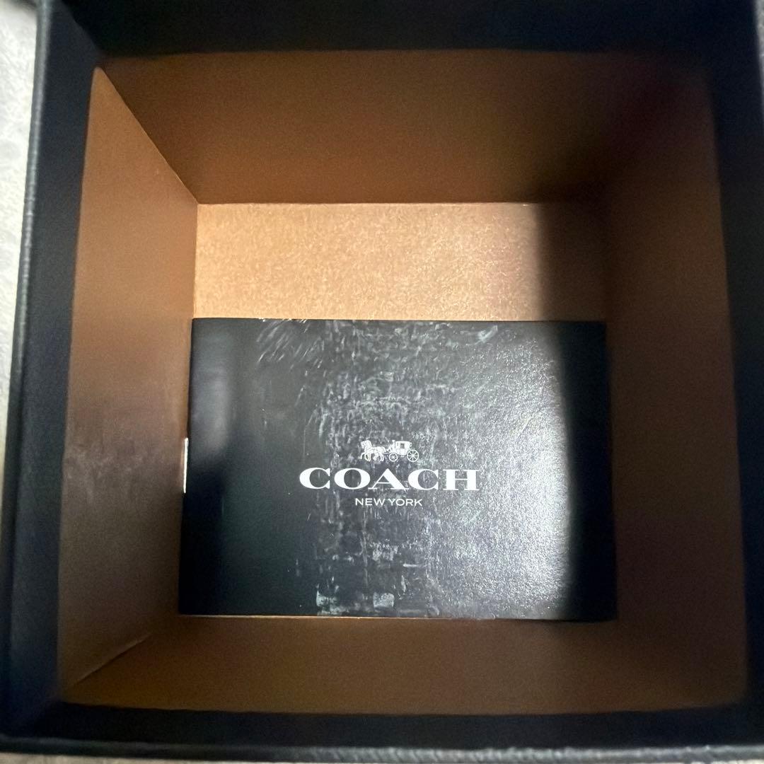 COACH クロノグラフ ブラック 腕時計