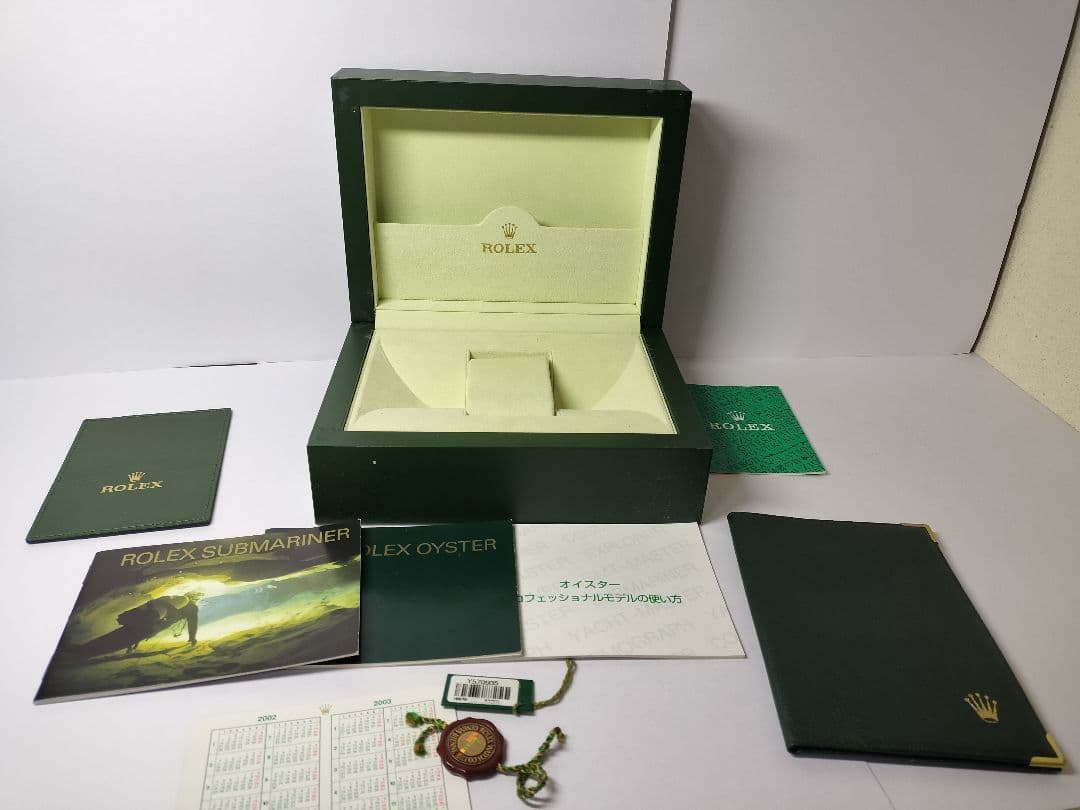 ROLEX Submariner 16610箱と 付属品9点セット
