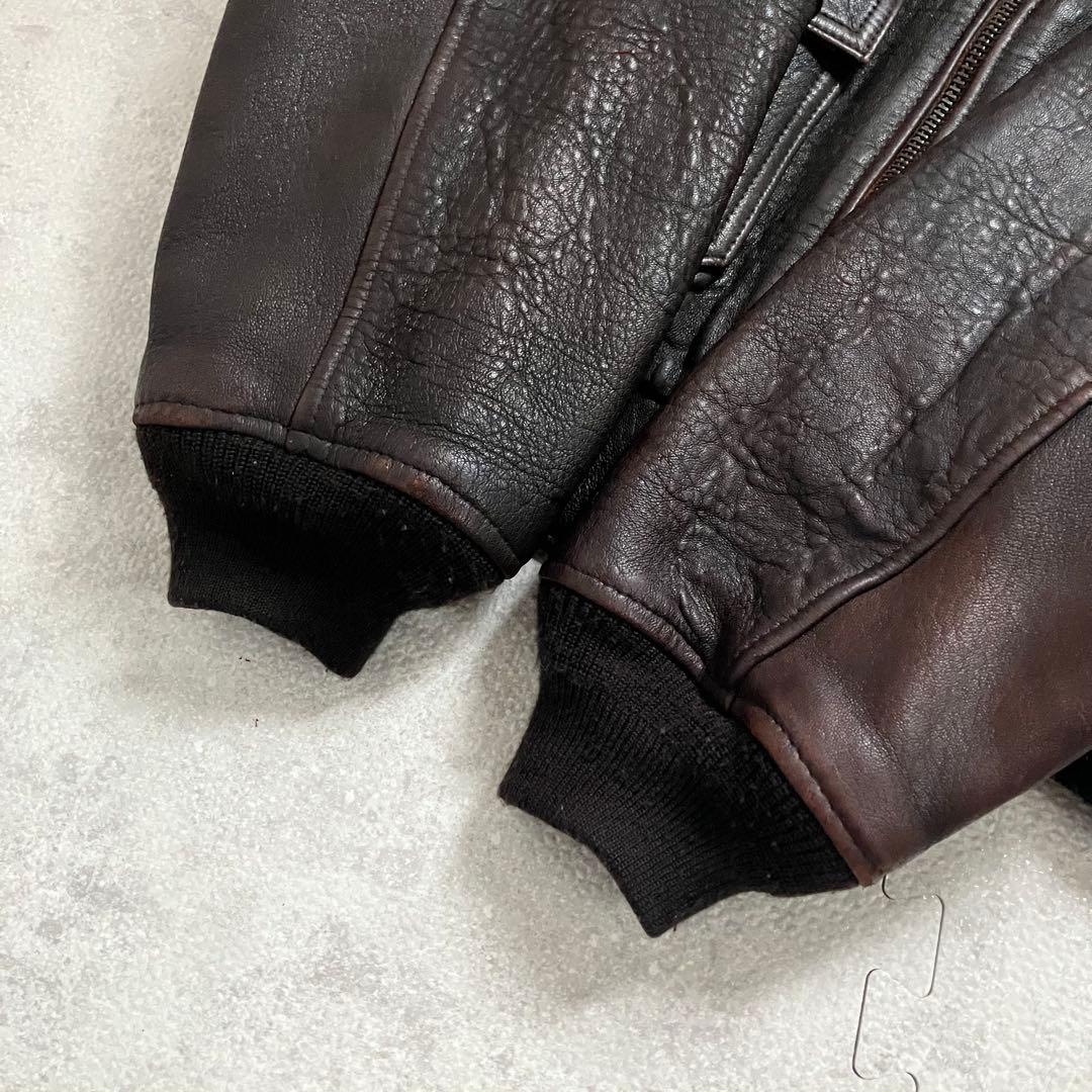 希少✨ AVIREX アヴィレックス G-1 レザー フライトジャケット S