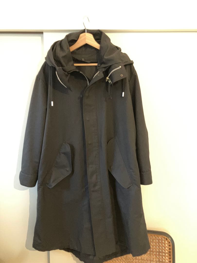 ザリラクス ブラック モッズコート サイズ36