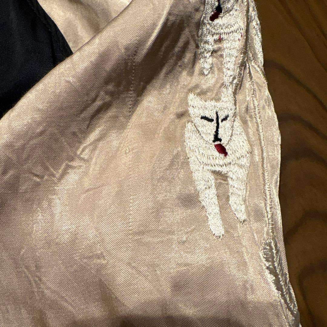 Houston Alaska スカジャンリバーシブル