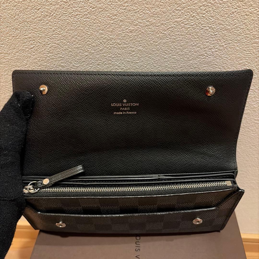 新品未使用☆LOUIS VUITTON ダミエ ブラック 長財布