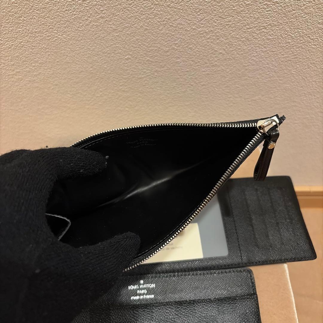 新品未使用☆LOUIS VUITTON ダミエ ブラック 長財布