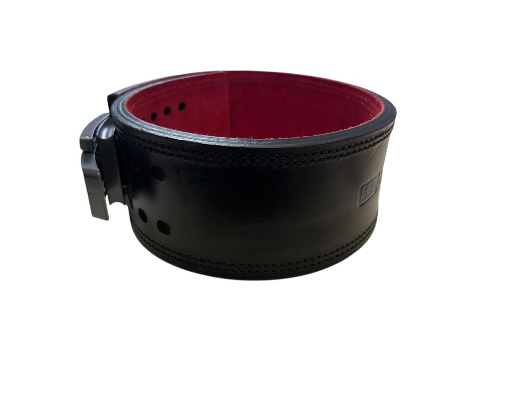 SBD トレーニング・パワーベルト 黒/赤　Mサイズ