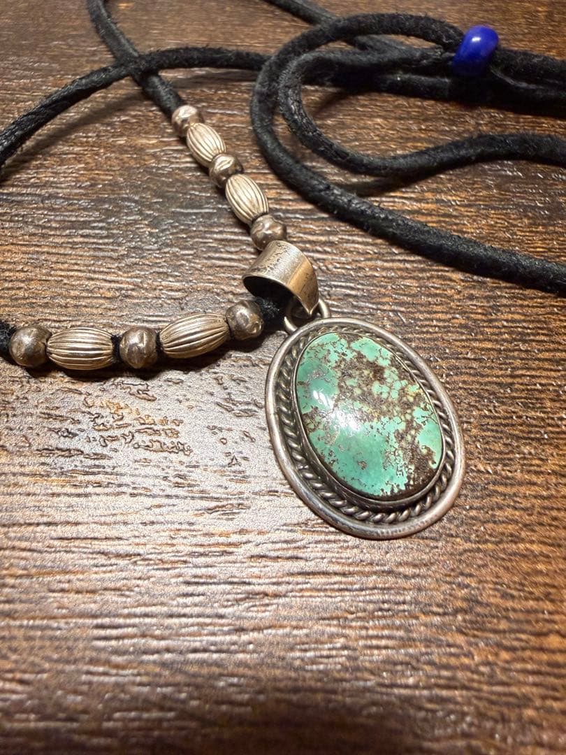 ターコイズ シルバーペンダント ネックレス