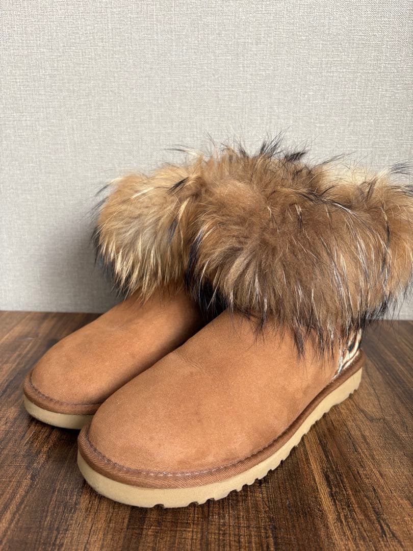 美品UGG Ciele AUSTRALIA アグハラコファームートン24cm