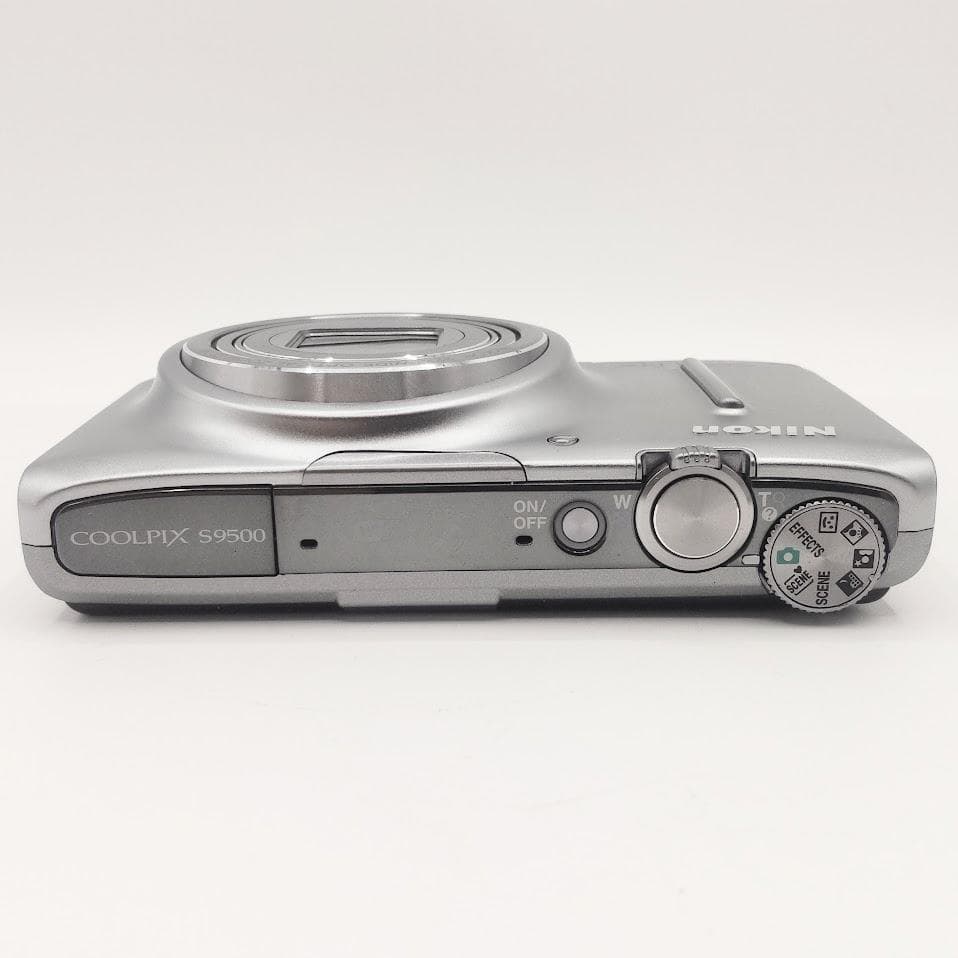 ★箱付★ Nikon COOLPIX S9500 シルバー コンデジ カメラ