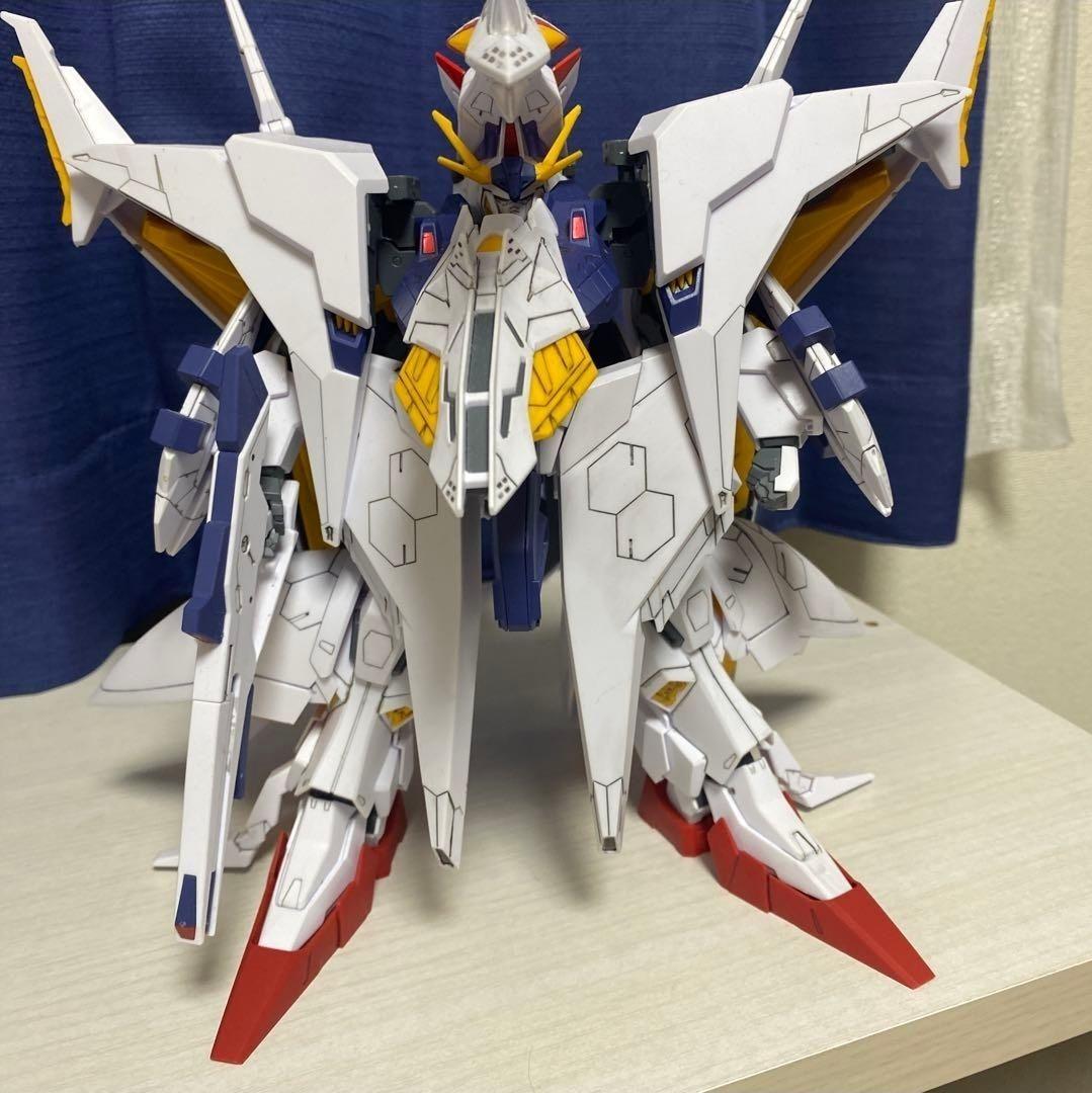 閃光のハサウェイ　クスィーガンダム　ペーネロペー　墨入れ　完成品　2体セット