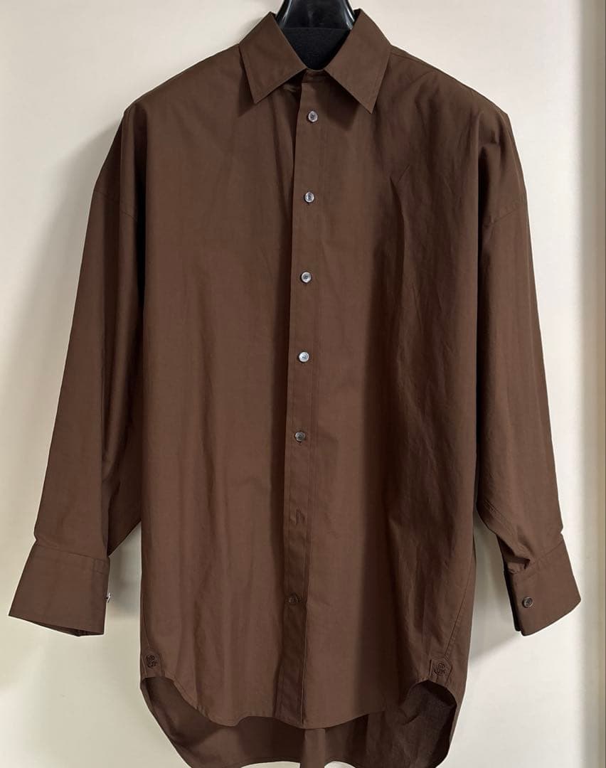 （未使用）BLAMINK コットン レギュラー カラーシャツ 36