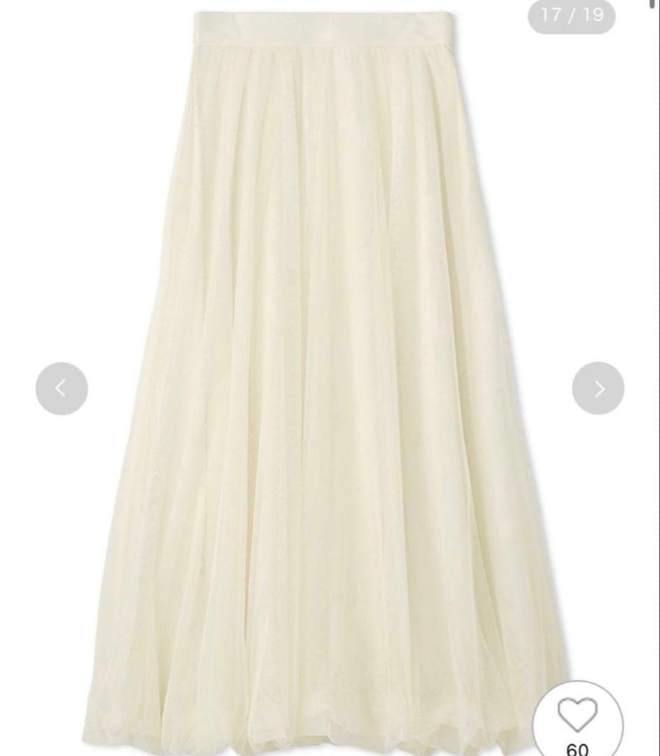 CELFORD チュールバルーンスカート アイボリー