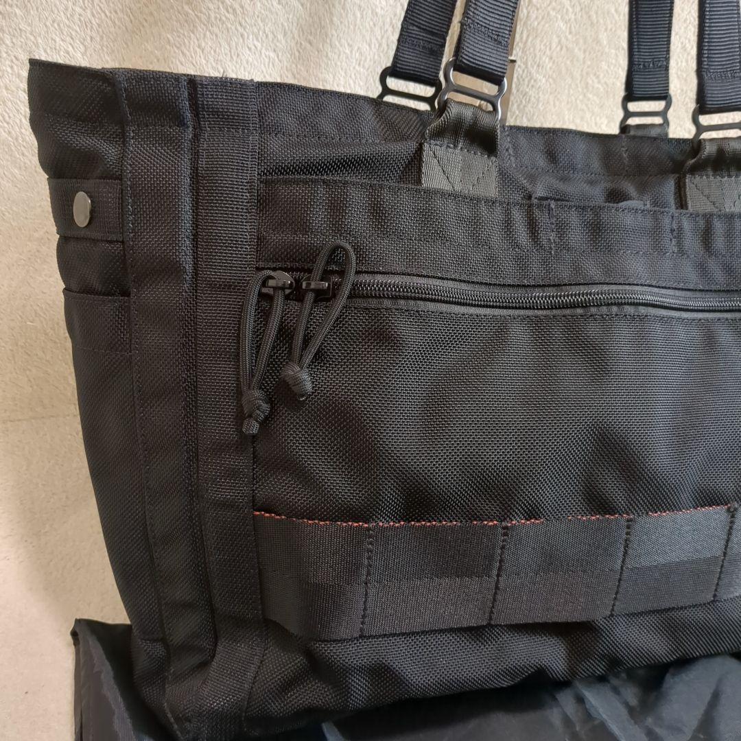 美品 ブリーフィング SQ TOTE ブラック トートバッグ 肩がけ 保存袋付き