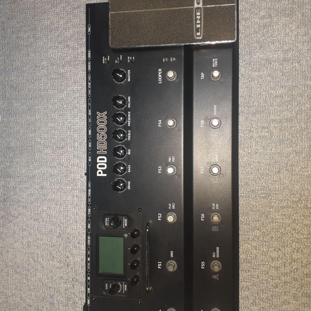 LINE6 名機POD HD500Xギター、マルチエフェクター