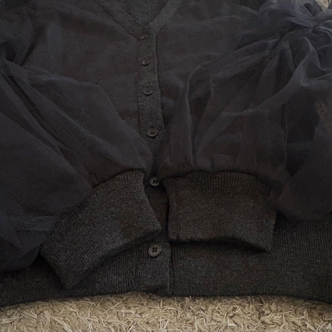 極美品＊Chika Kisada チカ キサダ チュール カーディガン