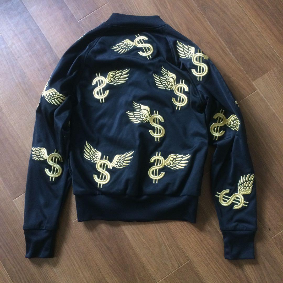 adidas × JEREMY SCOTT ゴールド刺繍トラックジャケットM