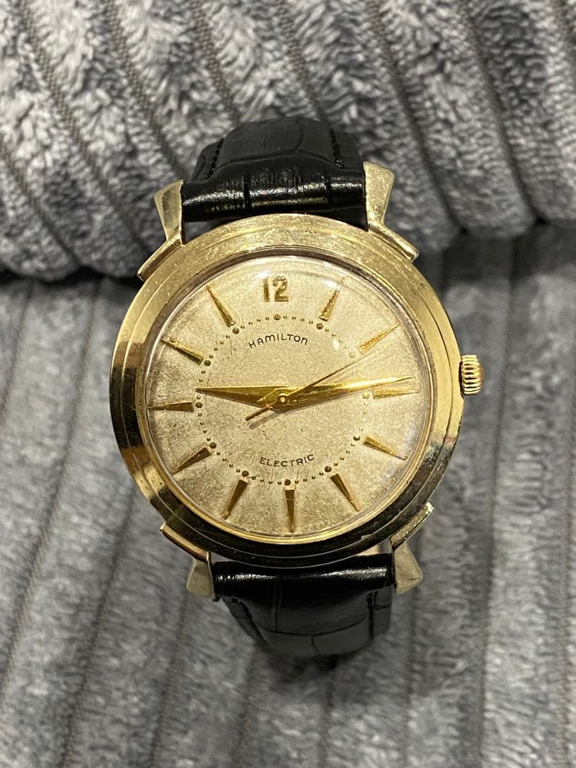 s*8様 稼働　ハミルトン　エレクトリック　電磁テンプ　ヴィンテージ　アンティー