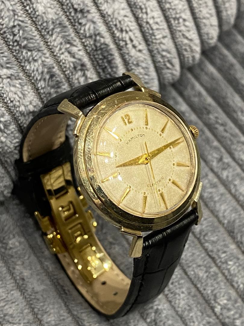 s*8様 稼働　ハミルトン　エレクトリック　電磁テンプ　ヴィンテージ　アンティー