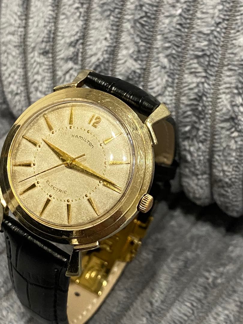 s*8様 稼働　ハミルトン　エレクトリック　電磁テンプ　ヴィンテージ　アンティー