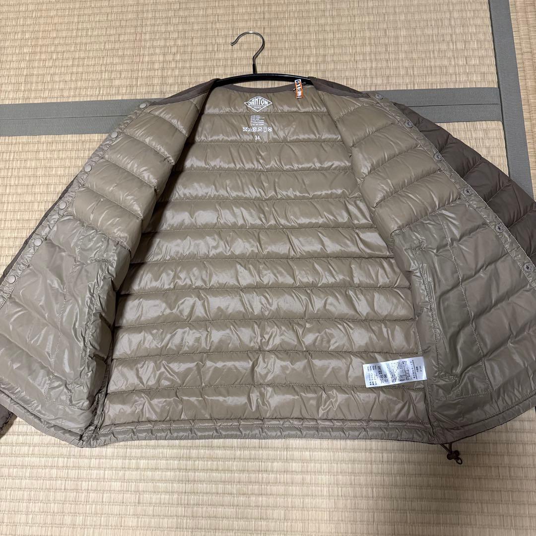 DANTON ブラウン ダウンジャケット　まみちゃん