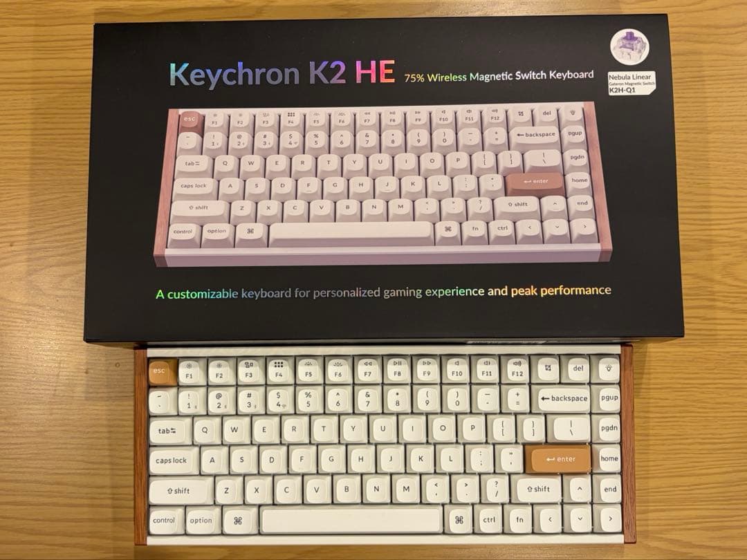 Keychron K2 HE ホワイト 英語配列