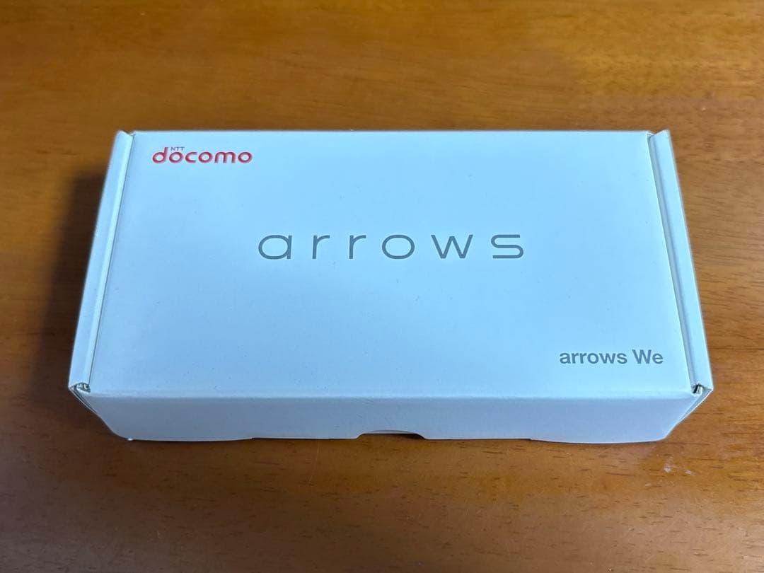 【新品未使用】docomo arrows we F51B ネイビー本体 箱付き