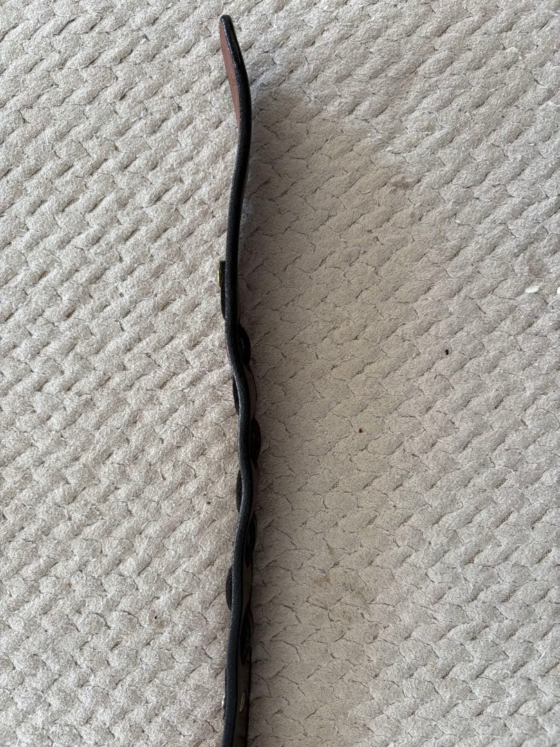 TORY LEATHER フックバックルベルト　32インチ