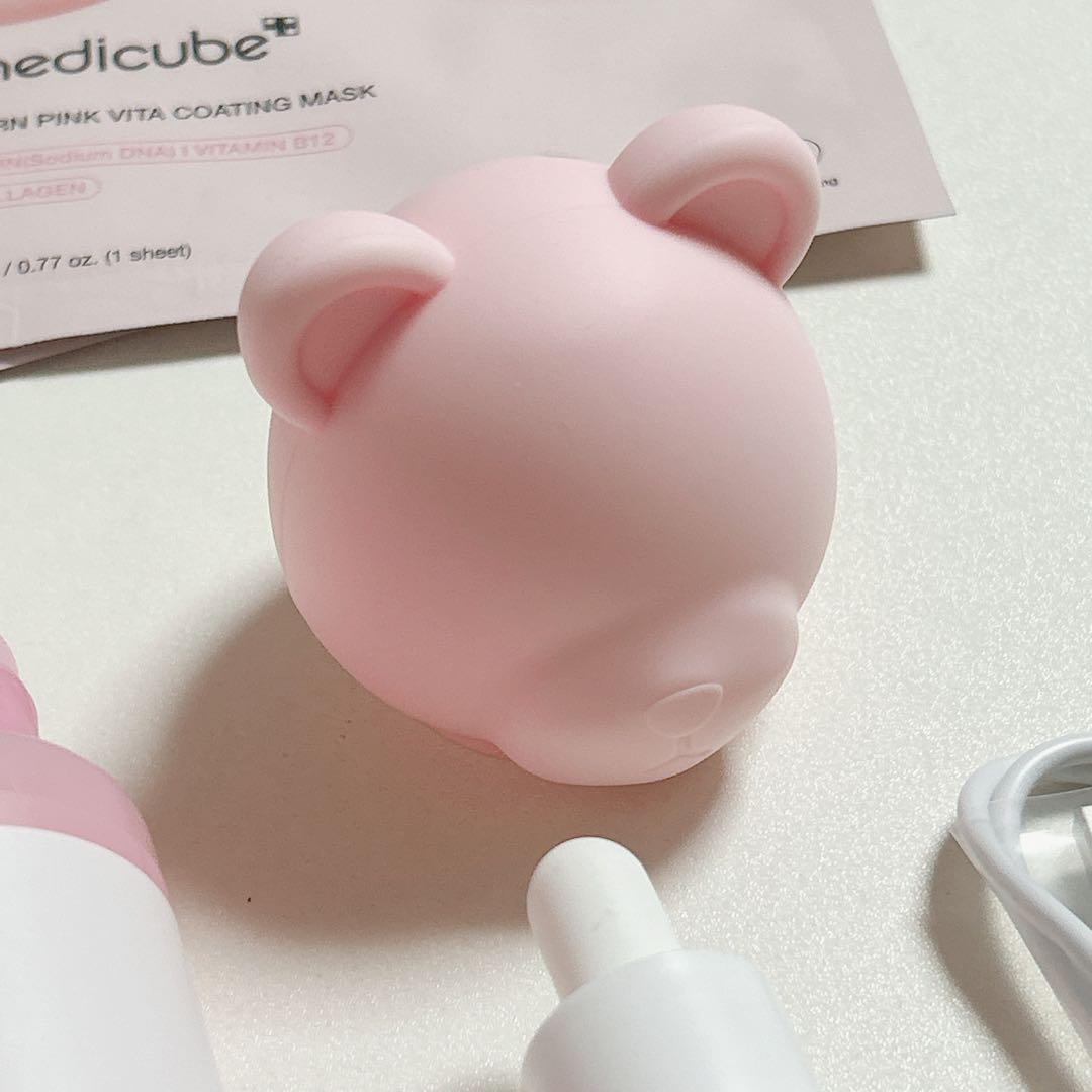 メディキューブ ブースタープロ AGE-R 美顔器 ピンク(おまけ付き)