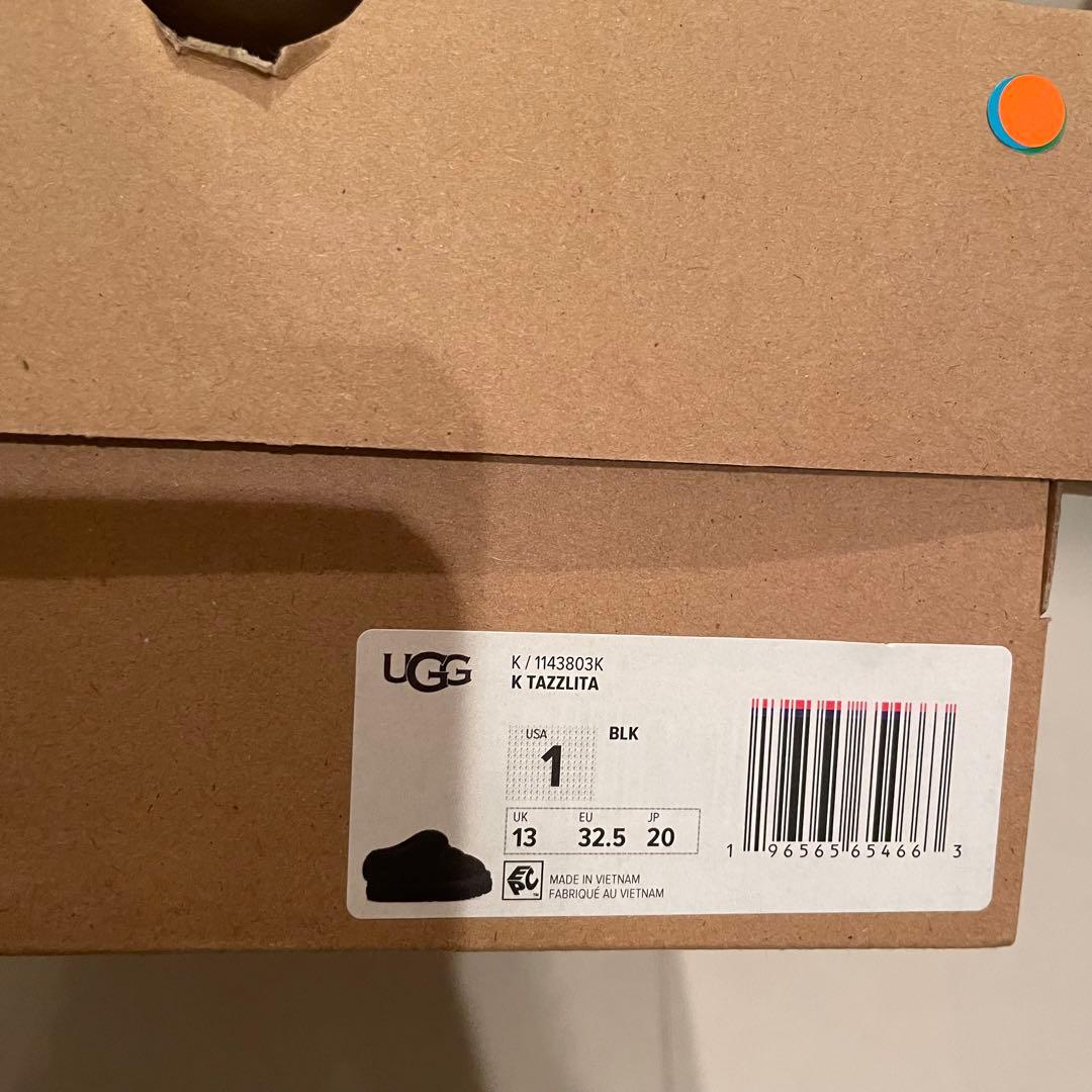 未使用☆アグ UGG ダズリータ TAZZLITA ブラック　黒　20cm